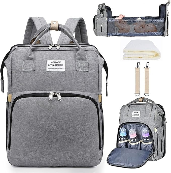 Multi-Functional Portable Folding Baby Bag