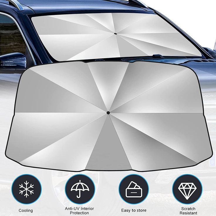Car Wind Shield Umbrella